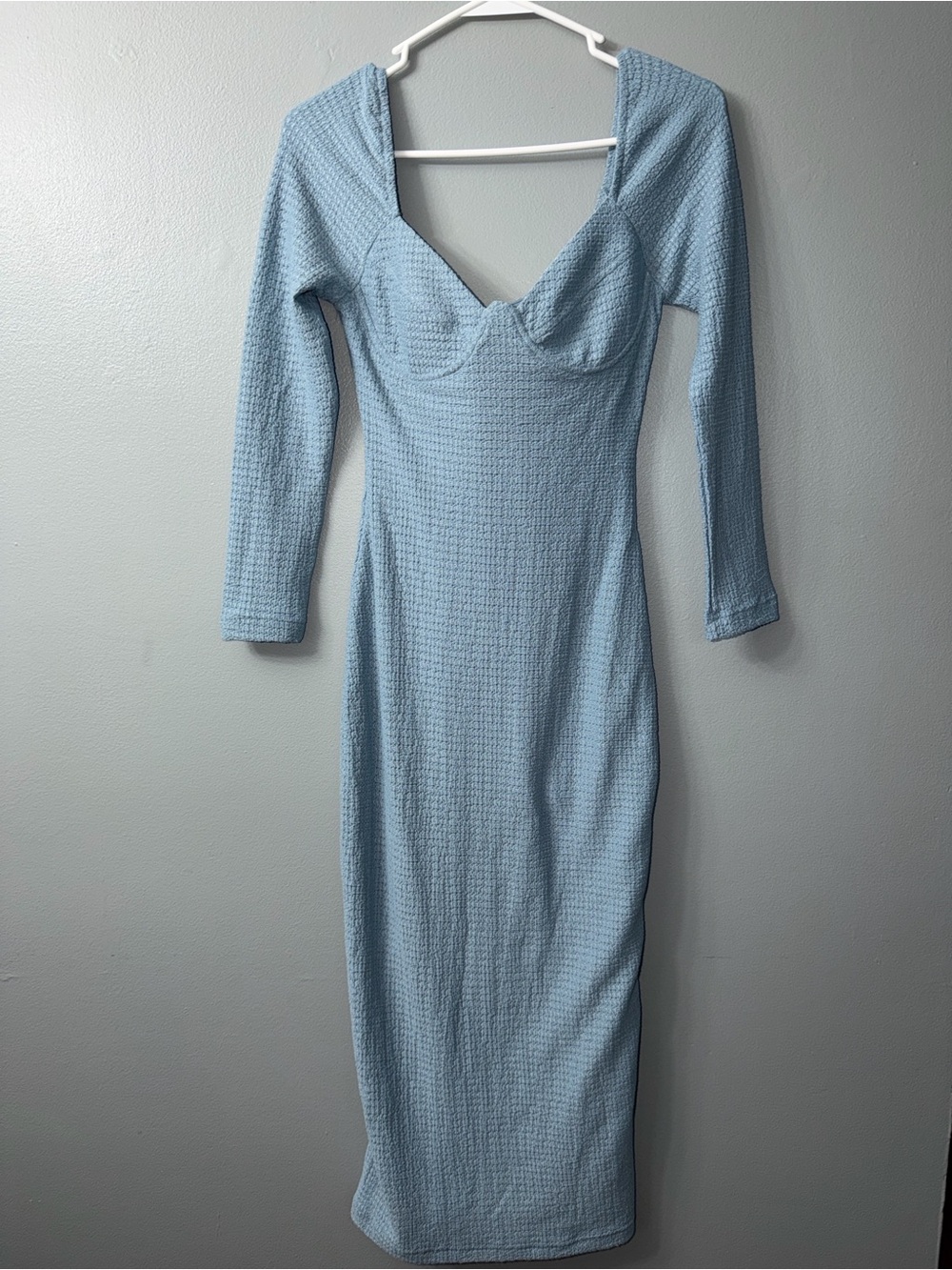 Sabo Milania Sky Blue Midi Dress - S